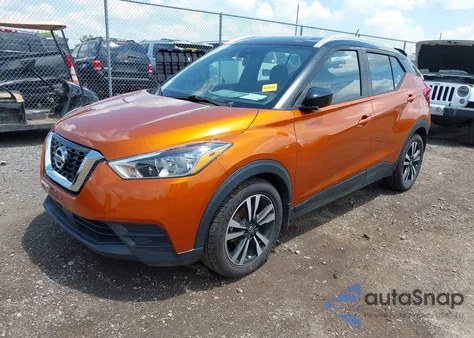 2020 Nissan Kicks Sv from USA, damaged, VIN 3N1CP5CV2LL543325